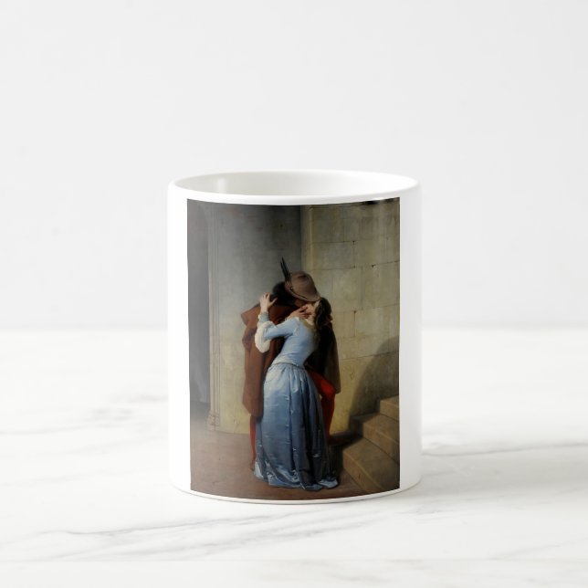 The Kiss (av Francesco Hayez) Kaffemugg (Center)