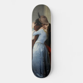The Kiss (av Francesco Hayez) Mini Skateboard Bräda 18,5 Cm