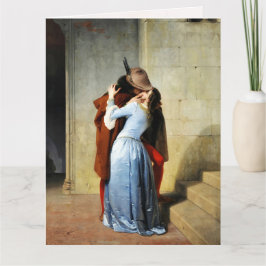 The Kiss - Francesco Hayez Il Bacio Romantic Kort