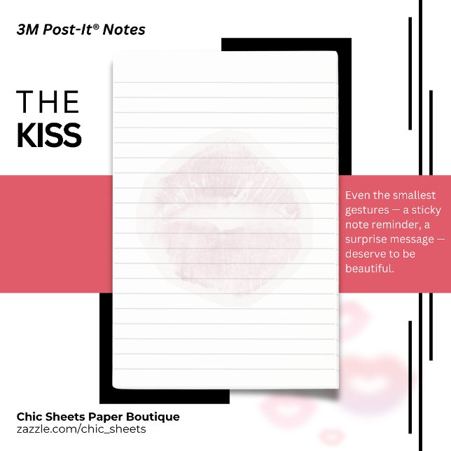 The Kiss Post-It® Notes Post-it Block (Skapare uppladdad)