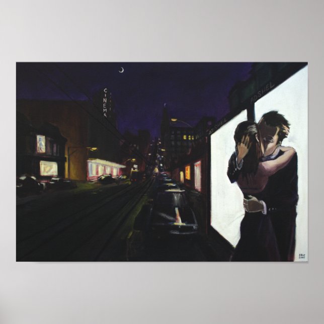 "The Kiss" Poster (Framsidan)