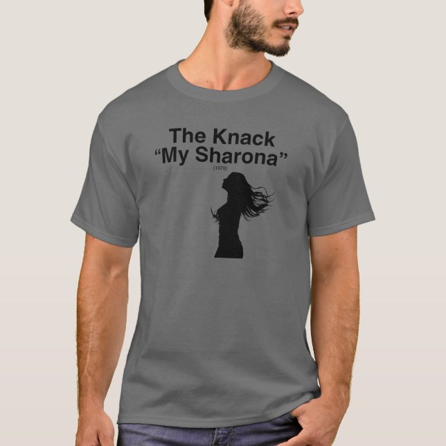 The Knack ’My Sharona’ 1970-talets Sten Sensation T Shirt (Framsida)