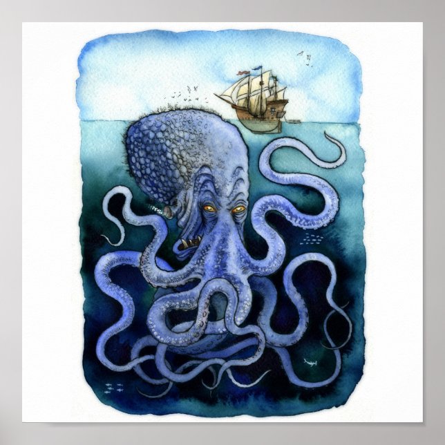 The Kraken Poster (Framsidan)
