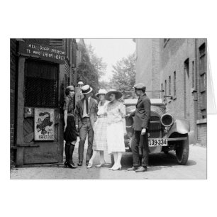 The Krazy Kat Speakeasy, 1921 Hälsningskort