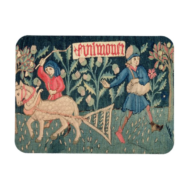 The Labors of the Months, Alsace (tapestry) Vict Magnet (Horisontell)