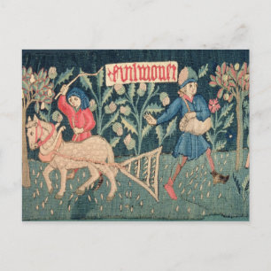 The Labors of the Months, Alsace (tapestry) Vict Vykort