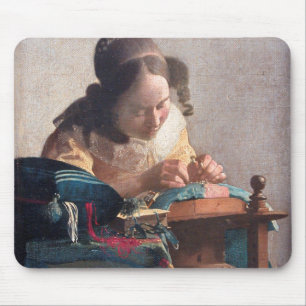 The Lacemaker, Johannes Vermeer, 1669-1670 Musmatta