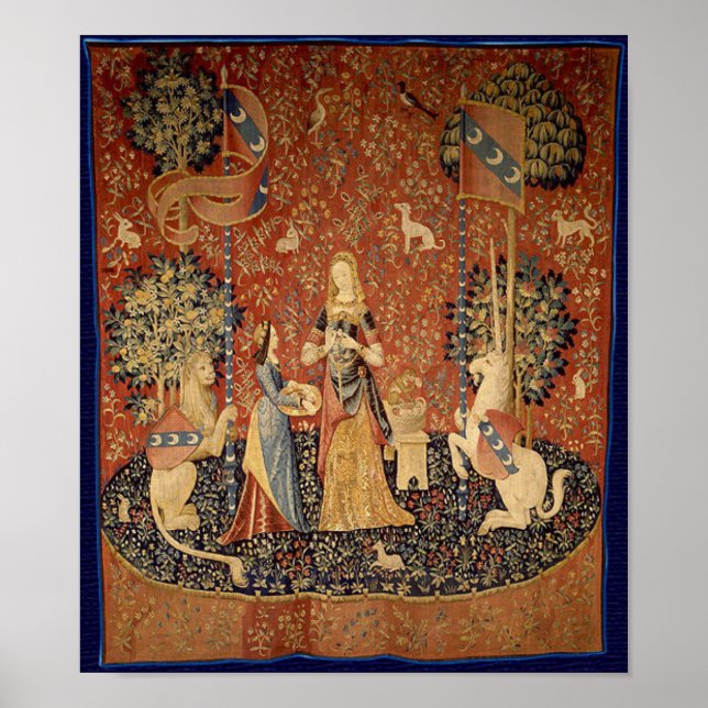 The Lady and the Unicorn Poster (Framsidan)