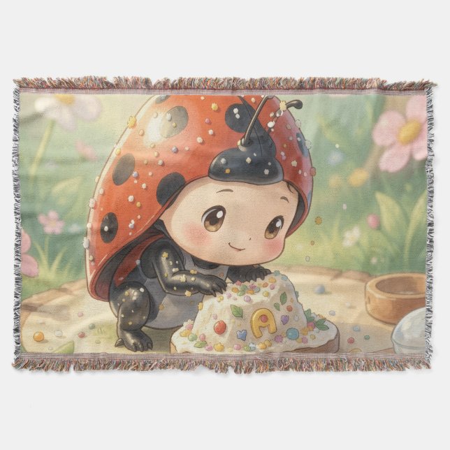 The Ladybug and the Hidden Nectar Kingdom Filt (Framsidan)