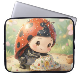 The Ladybug and the Hidden Nectar Kingdom Laptop Fodral