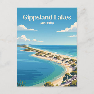 The Lakes National Park Australien Vykort