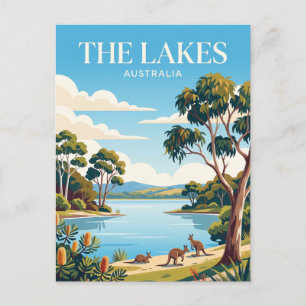 The Lakes National Park Australien Vykort