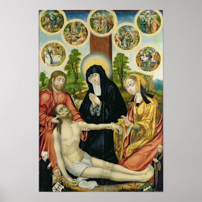 The Lamentation of the Dead Kristus, 1520 Poster (Framsidan)