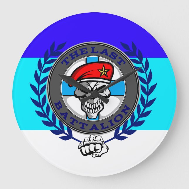 The Last Battalion - Wall Clock Stor Klocka (Framsida)
