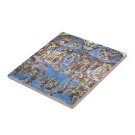 The Last Judgment – Michelangelo Buonarroti Kakelplatta