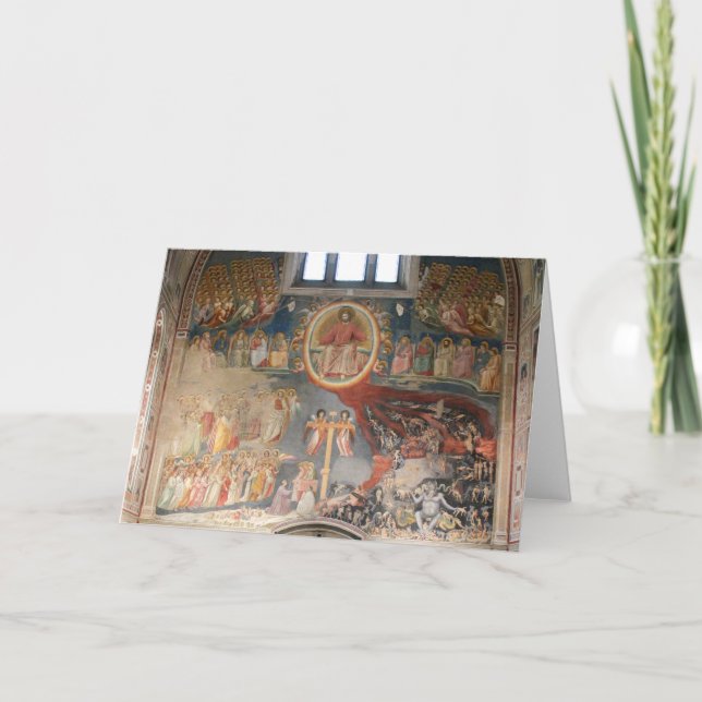 The Last Judgment - Scrovegni Chapel, Italy -  Kort (Framsida)