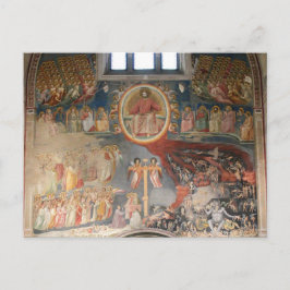 The Last Judgment - Scrovegni Chapel, Italy -  Vykort