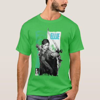 The Last of Us Ellie Båge och pil Lämnar Video Spe T Shirt