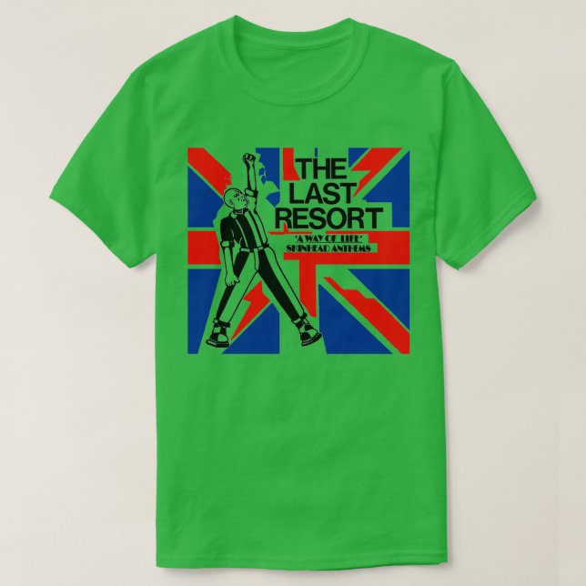 The Last Skinhead Way Of Life T Shirt (Design framsida)