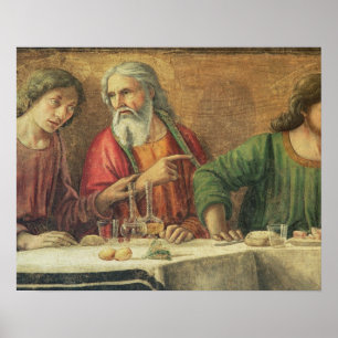 The Last Supper, 1480 (fresco) (uppgift 61997) 2 Poster