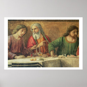 The Last Supper, 1480 (fresco) (uppgift 61997) Poster