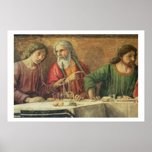 The Last Supper, 1480 (fresco) (uppgift 61997) Poster (Framsidan)