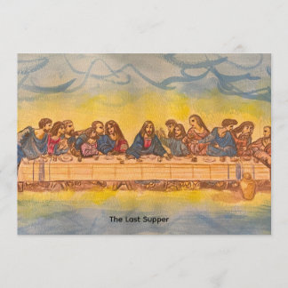 The Last Supper- Artwork Inbjudningar