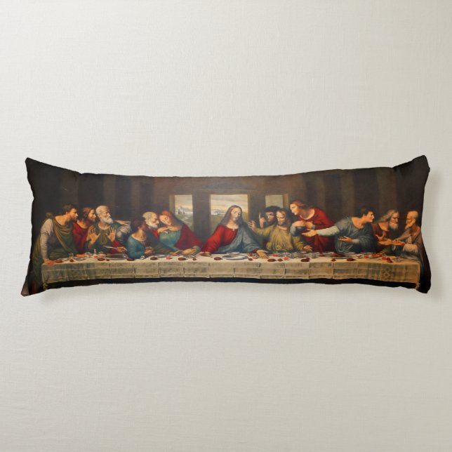 The Last Supper by Leonardo da Vinci Kroppskudde (Framsidan)