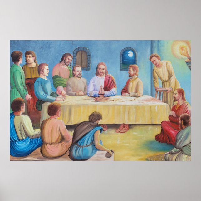 The Last Supper: Jesus and the Disciples Poster (Framsidan)