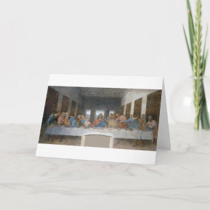 The Last Supper, Leonardo da Vinci, 1495-1498 Kort