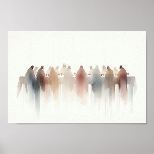 The last supper  poster (Framsidan)
