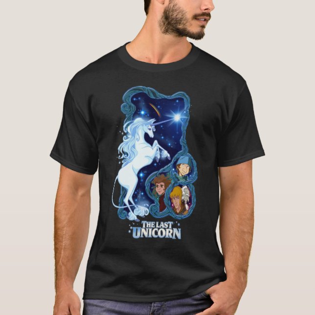 The last Unicorn funny T Shirt (Framsida)