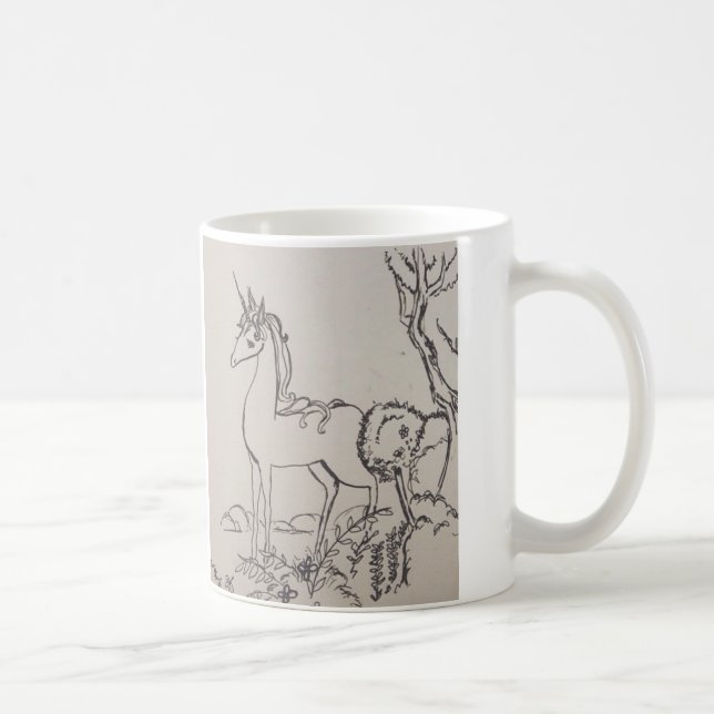 The last unicorn kaffemugg (Höger)