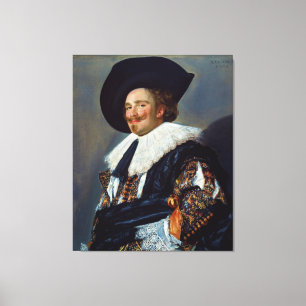 The Laughing Cavalier by Frans Hals (1624) Canvastryck