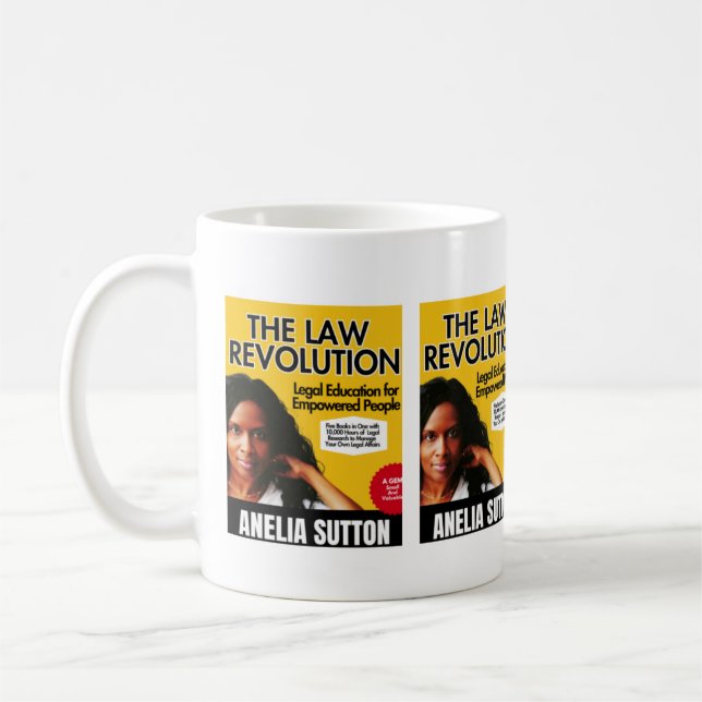 The Law Revolution - Bokomslagskopp Kaffemugg (Vänster)