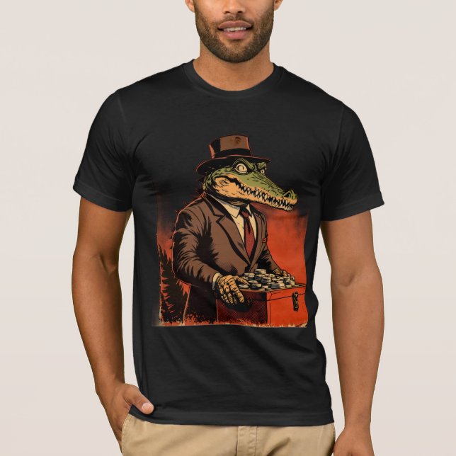 The Leader Crocodile T-shirt (Framsida)