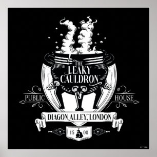THE LEAKY CAULDRON™ Butiks Grafik Poster