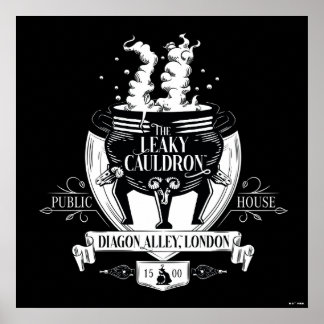 THE LEAKY CAULDRON™ Butiks Grafik Poster