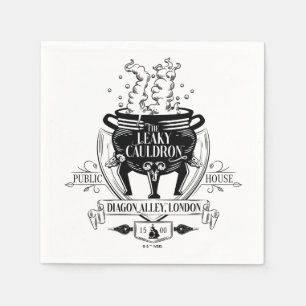 THE LEAKY CAULDRON™ Butiksgrafik Pappersservett