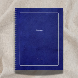 The Legacy | Indigo Leather & Silver Scholar