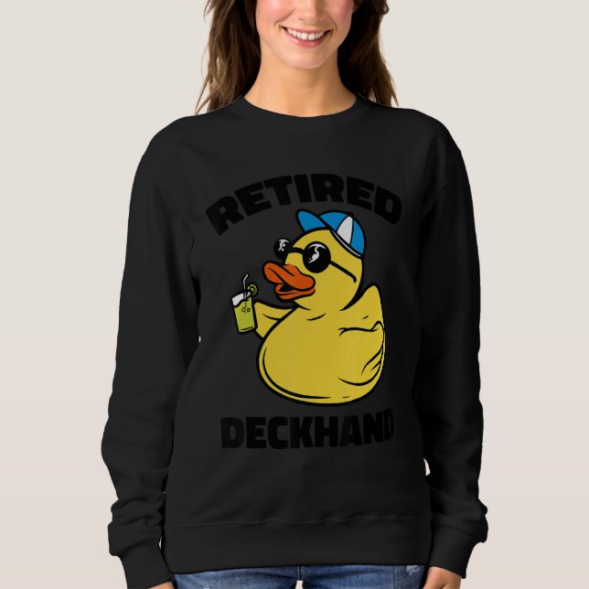 The Legend Has Retired Deckhand T Shirt (Framsida)