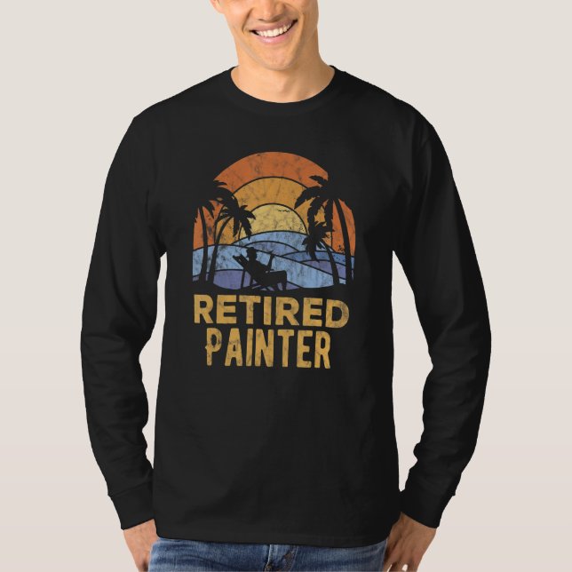 The Legend Has Retired Painter T Shirt (Framsida)