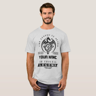The legend is alive, an andless legend shirt tee