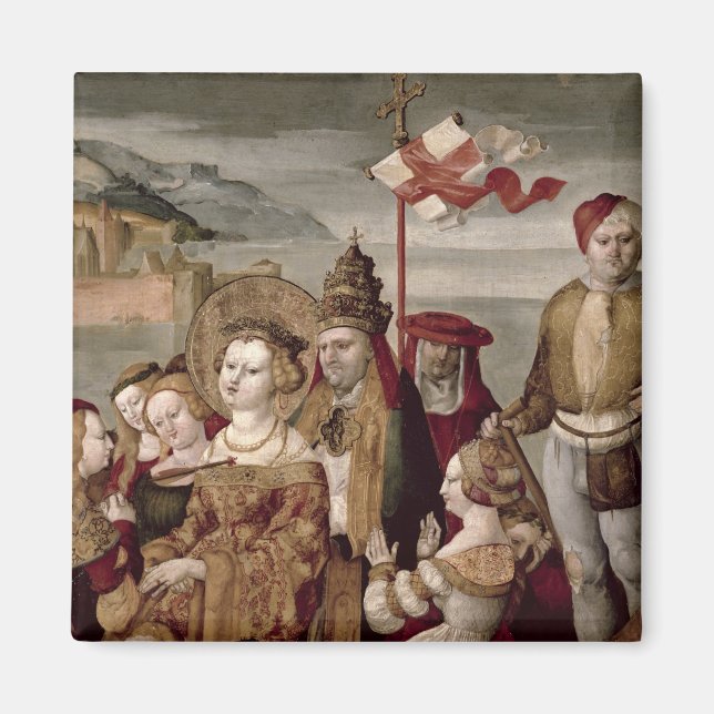 The Legend of St. Ursula, c.1530 (oil on Panel) Magnet (Framsidan)