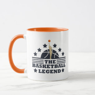 The Legend Player Basketboll Mugg