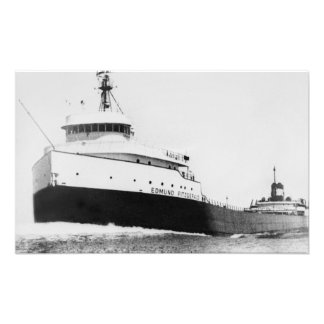 The Legendary S.S. Edmund Fitzgerald Fototryck