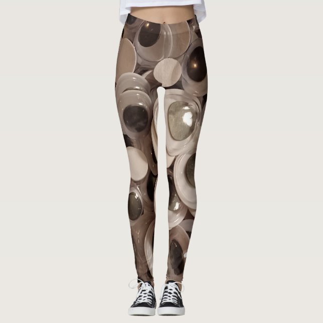 The Legs Have Eyes leggingar Leggings (Framsida)