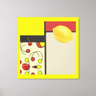 The Lemon Drop Canvastryck