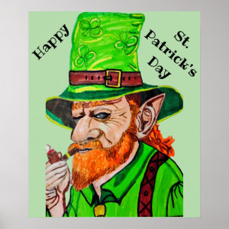 THE LEPRECHAUN OF THE WOODLANDS  POSTER