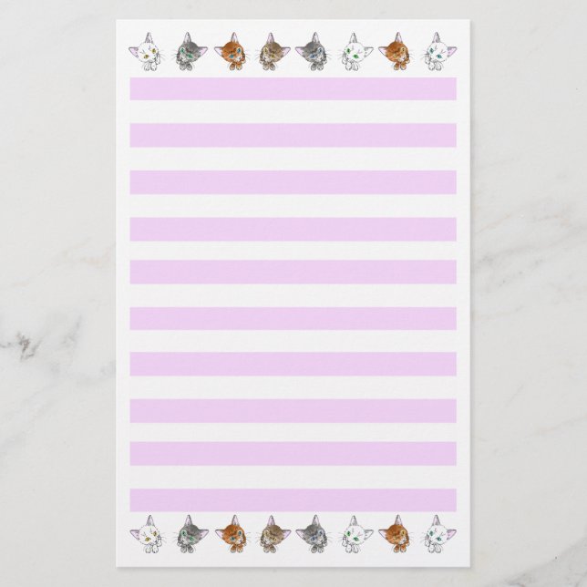 The letter paper of the cats brevpapper (Framsida)